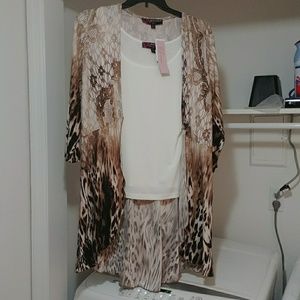 2 piece cardigan set - NWT